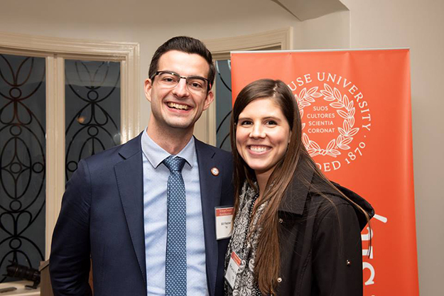 Bill Fletcher '14 and Amanda Kullman '14